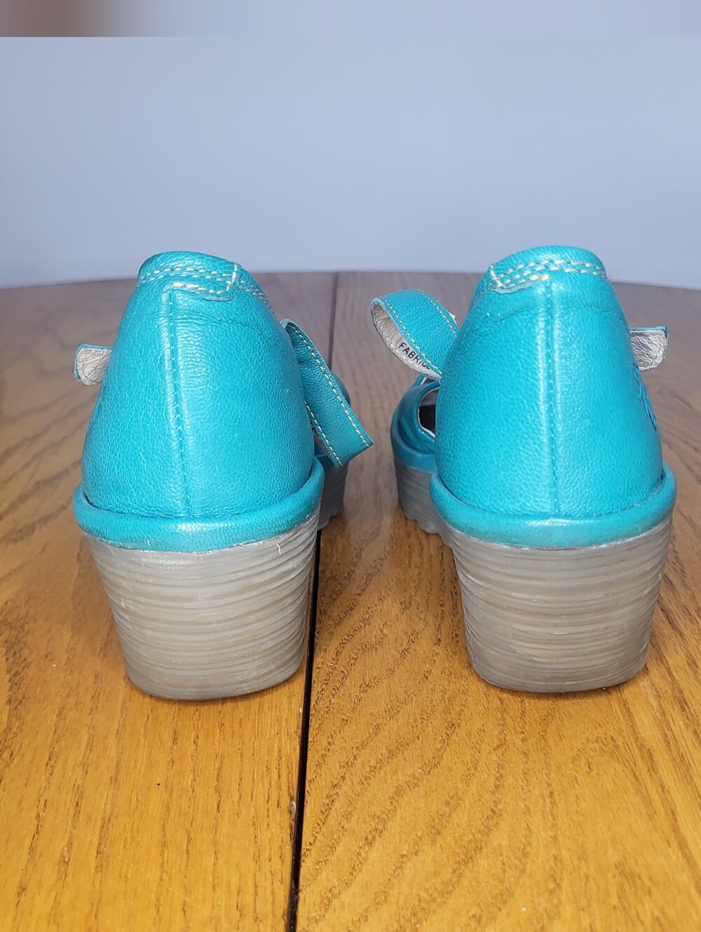 ✨️Fly London Leather Wedges sz 9 - Picture 6 of 11